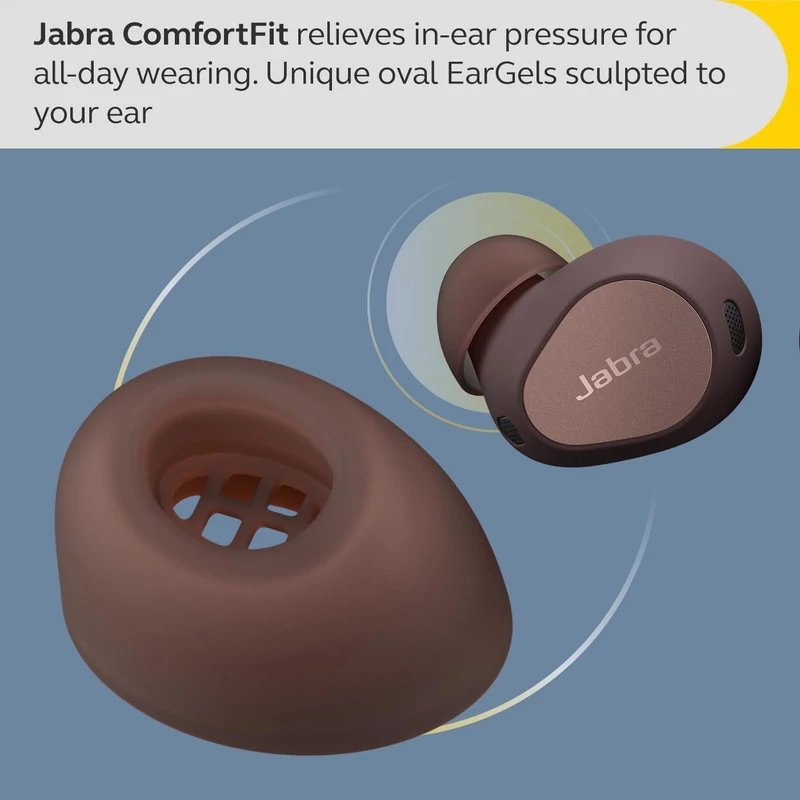 Jabra Elite 10 Bluetooth fülhallgató - Barna (100-99280702-98)