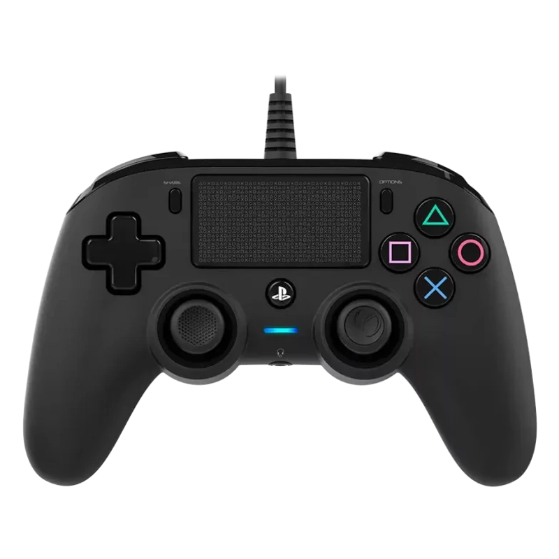 Nacon Wired Compact Controller - Fekete (PS4)