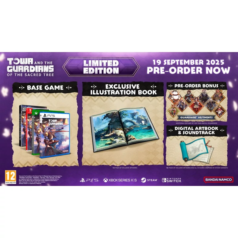 Towa and the Guardians of the Sacred Tree Limited Edition (Switch)